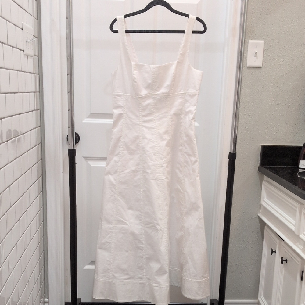 Banana Republic White Maxi Dress